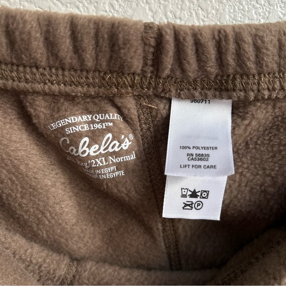 Cabela’s | Fleece Base Layer Thermal Pants - Picture 9 of 9
